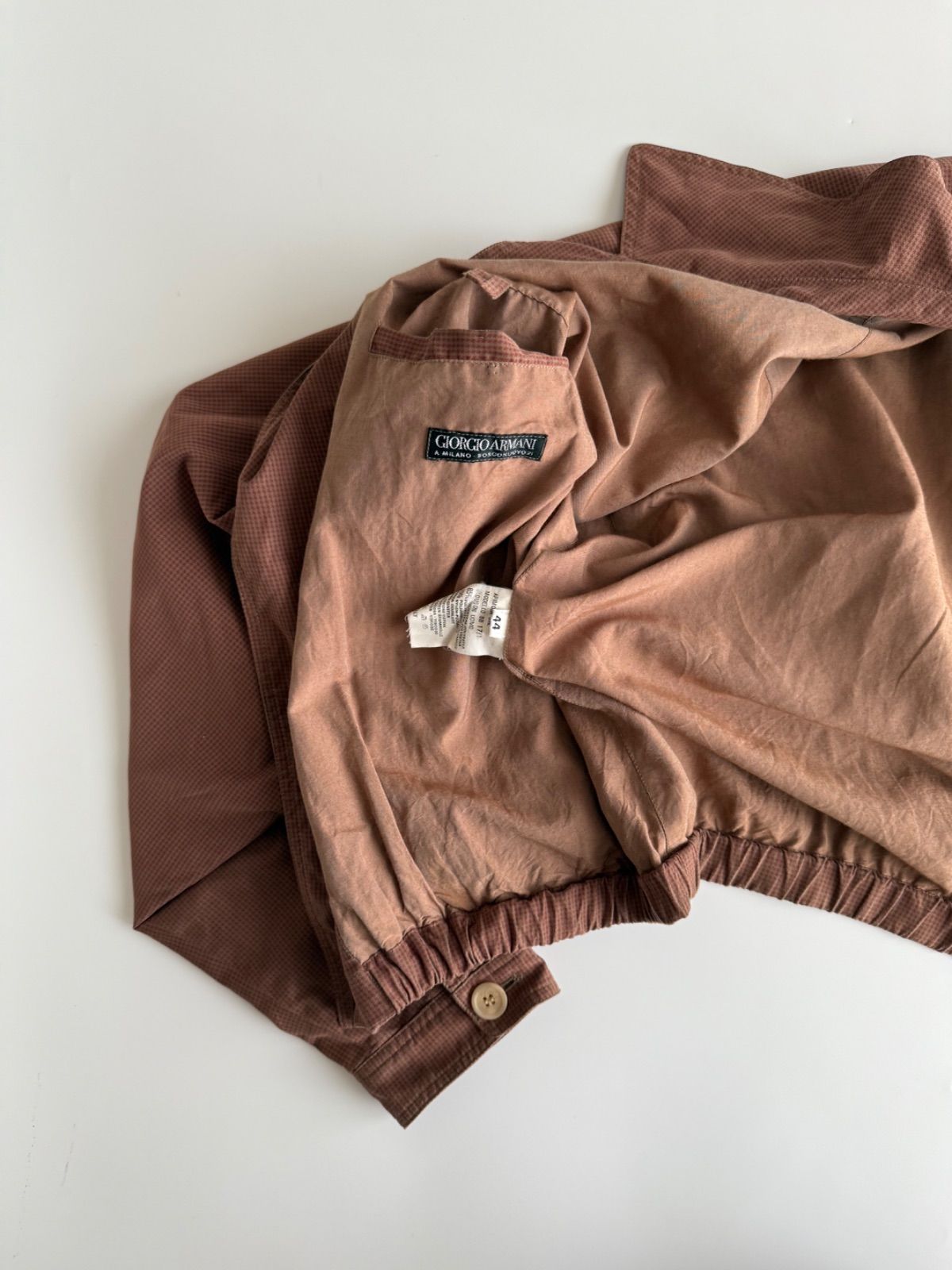 giorgio armani 00s〜90s ショートジャケット SS1987 GIORGIO ARMANI POCKET SHORT JACKET 1987年 ジョルジオ