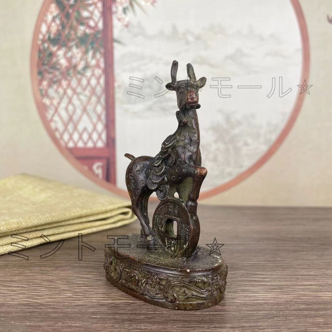 銅製 緬羊 置物 1対 銅羊 装飾品 工芸品 美術品 置物 銅製 緬羊 置物 1対 銅羊 装飾品 工芸品 美術品 置物 Amazon.co.