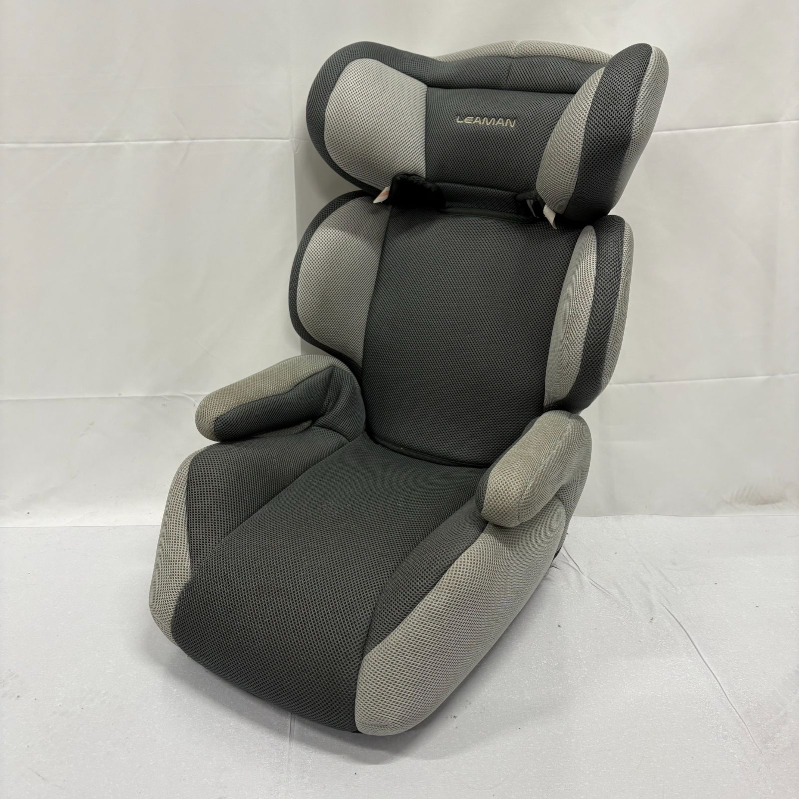LEAMAN リーマン ナカバヤシ株式会社 | R129 ハイバックジュニアライトR129 ハイバックジュニア ハイバック ハイバックジュニアISOFIX LEAMAN（リーマン ハイバックジュニアライト メルカリ ジュニアシート - ブラック×グレー 極美品✨2個セット‼️リーマンジュニア