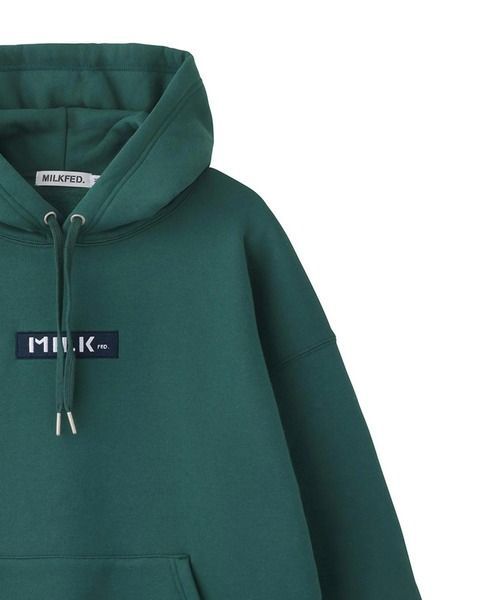 パーカー スウェット ミルクフェド MILKFED WREATH SWEAT HOODIE レディース グリーン 緑 フーディ 秋 冬 MILKFED. パーカー スウェット ミルクフェド MILKFED WREATH
