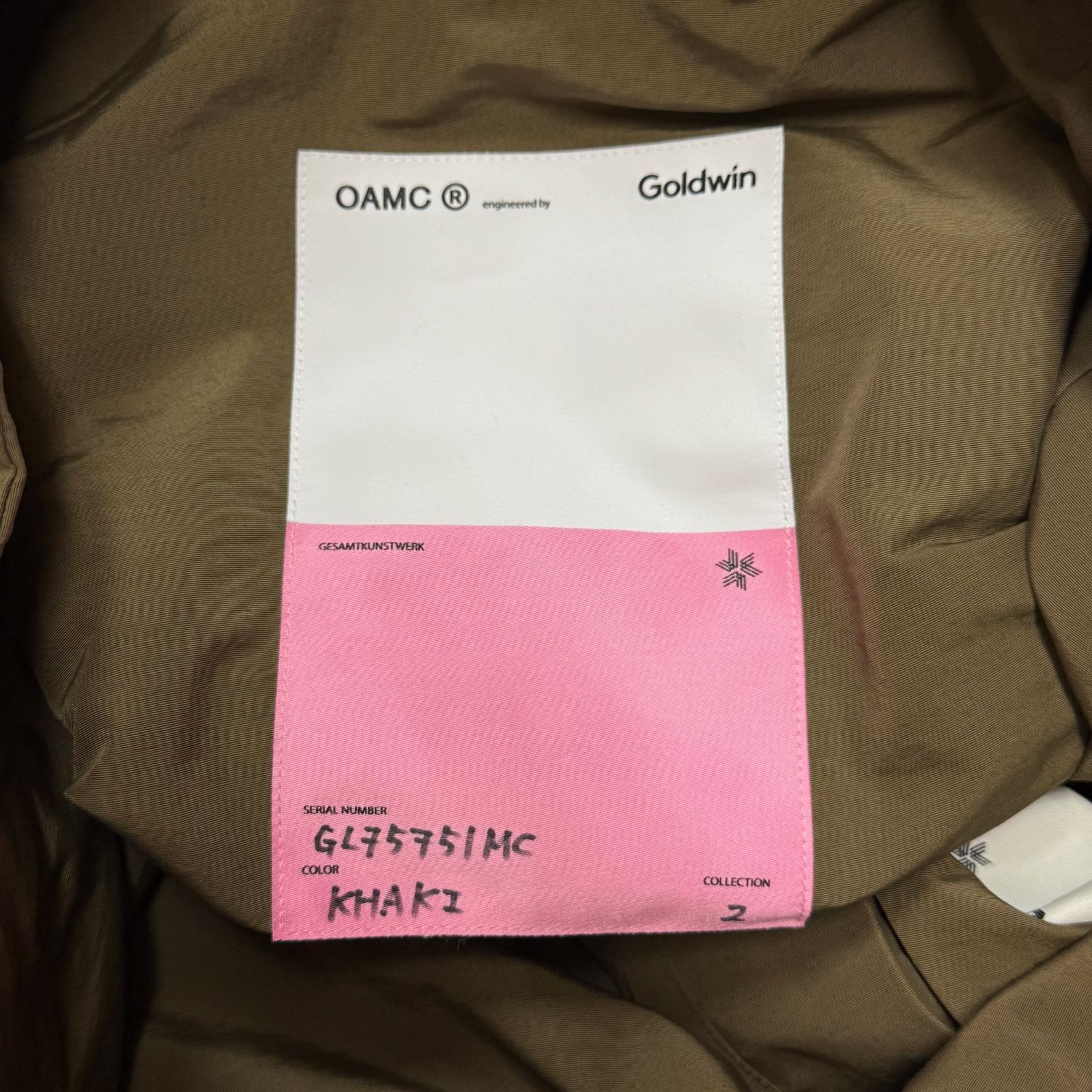 OAMC Goldwin Shorts サイズ2 GL75751MC PINK