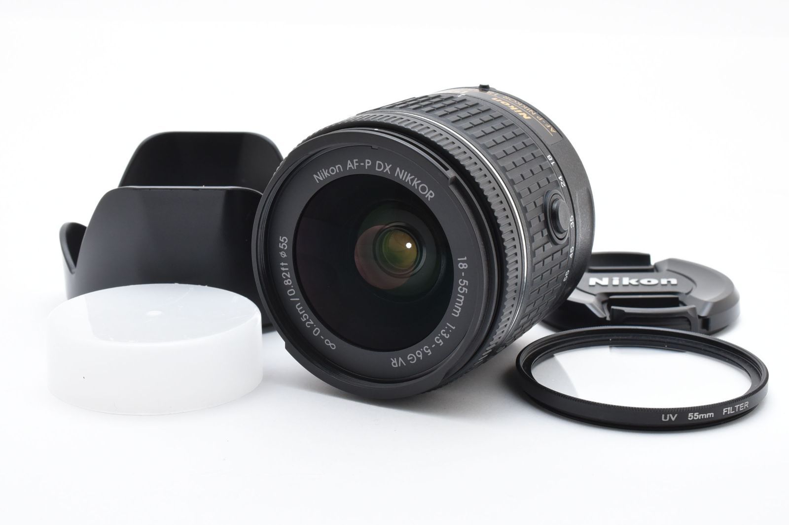 ☆極上美品☆ニコン NIKON AF-P DX 18-55mm F3.5-5.6G VR 《付属