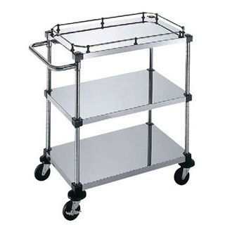 【 サイドハンドル付3段 S-6-3-GB-2B-7-L 】【 厨房器具 製菓道具 おしゃれ 飲食店 】