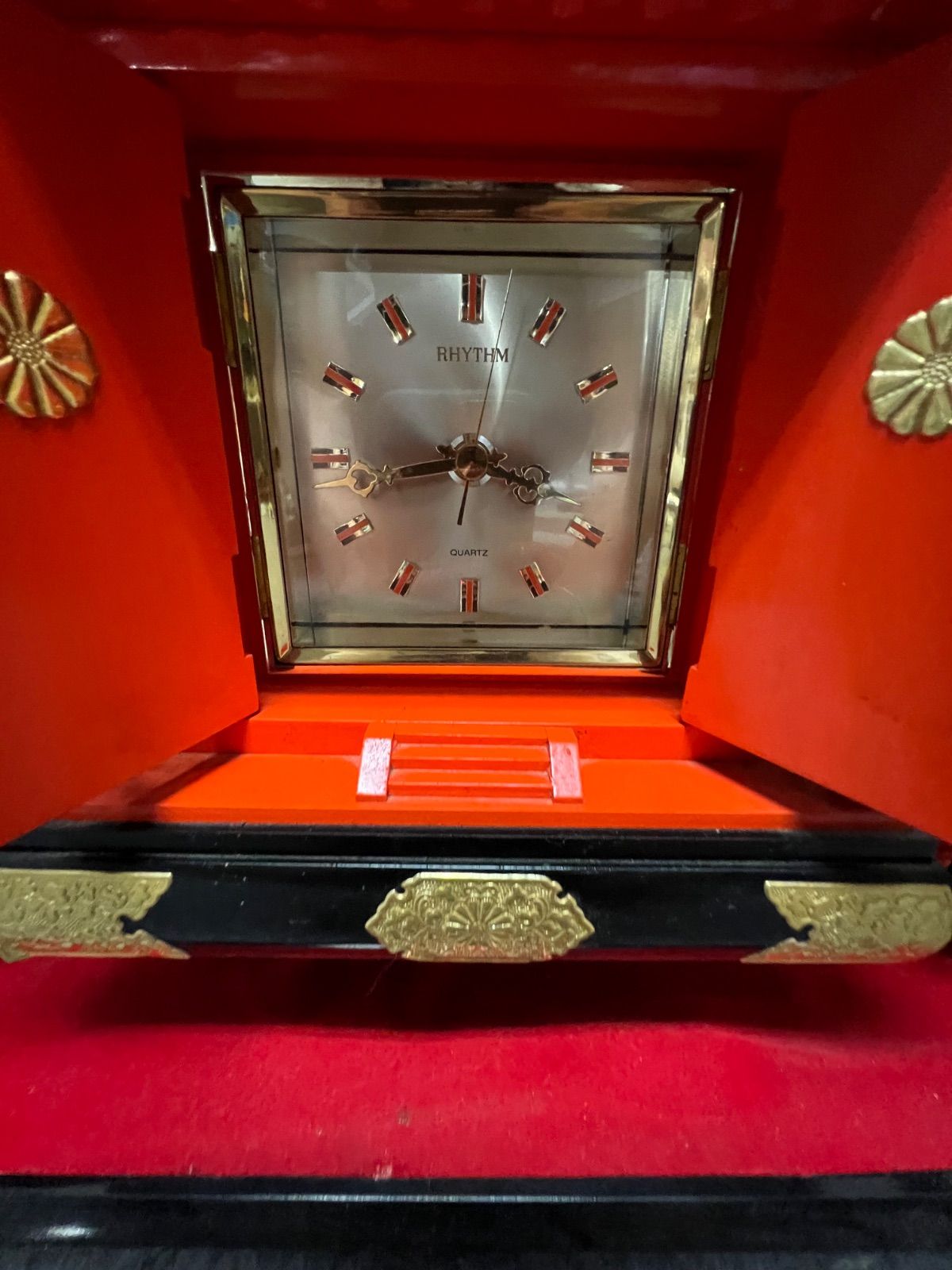 【美術品】citizen シチズン 神輿型 置時計 動作品 神輿時計 装飾時計 メルカリ