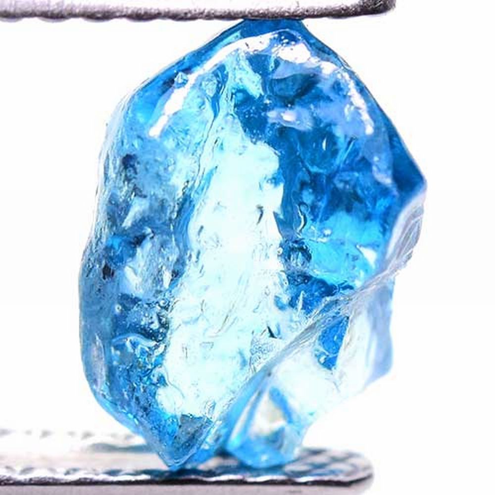 世界の原石:ブルージルコン 3.00ct:0591】非加熱 マダガスカル産 Natural Blue Zircon Rough 鉱物 宝石 標本  jewelry Madagascar - メルカリ