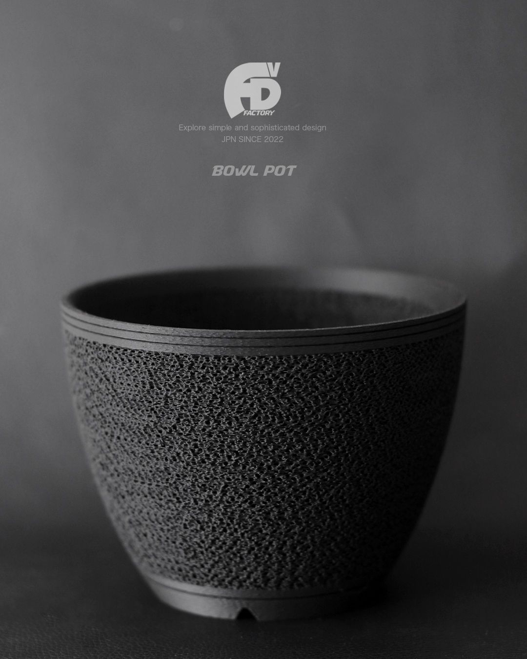 Adv-040(130×97) 植木鉢 おしゃれ 水捌け シンプル 黒 プラ鉢 多肉植物