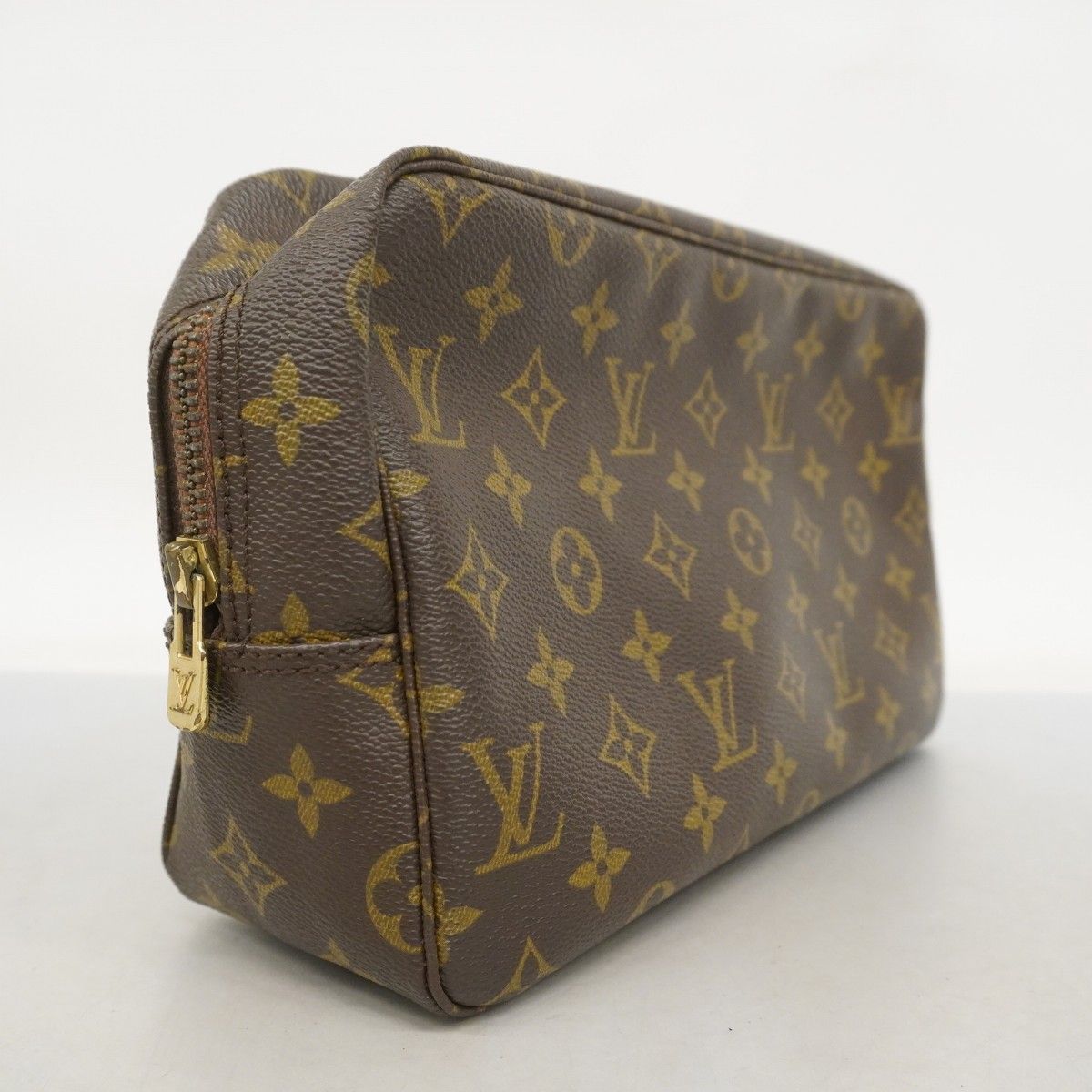 5ie5966-h ルイヴィトン ポーチ モノグラム トゥルーストワレット28 M47522 ブラウン レディース