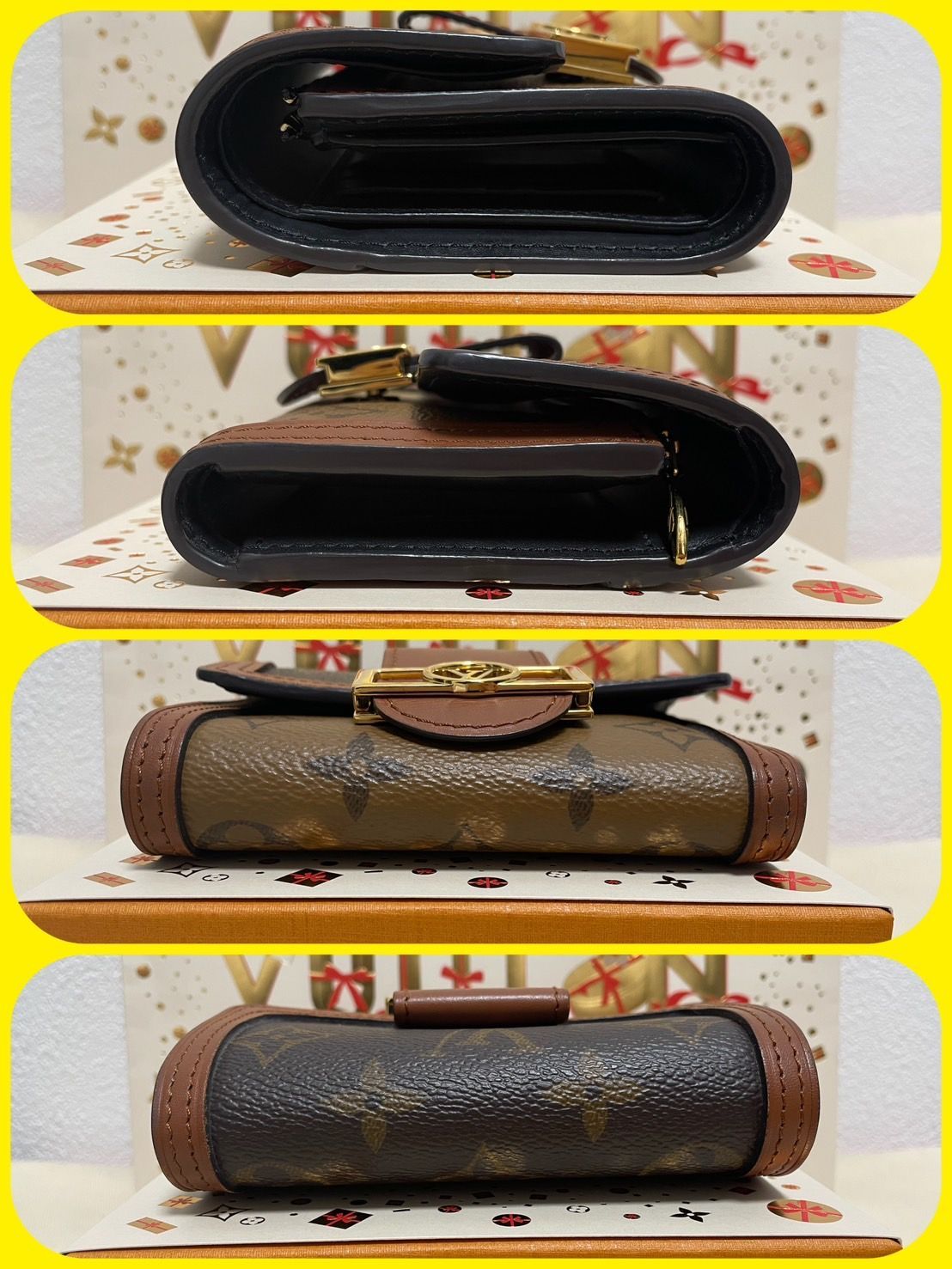ルイヴィトン【現行未使用に近い】モノグラムポルトフォイユドーフィーヌコンパクト LOUIS VUITTON ルイヴィトン ポルトフォイユ・ドーフィーヌ