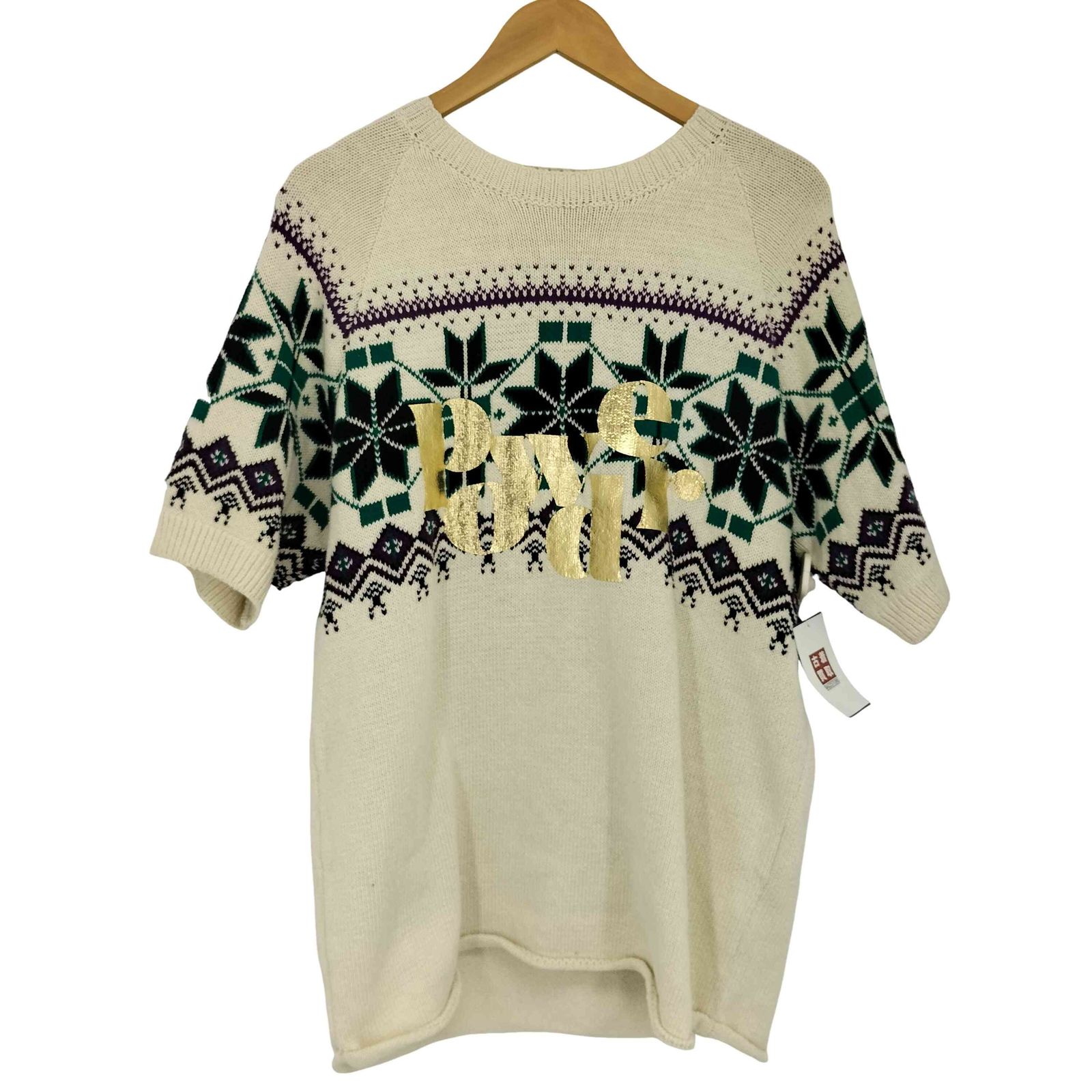 カラー kolor KNIT T-SHIRT ショートスリーブニット メンズ JPN