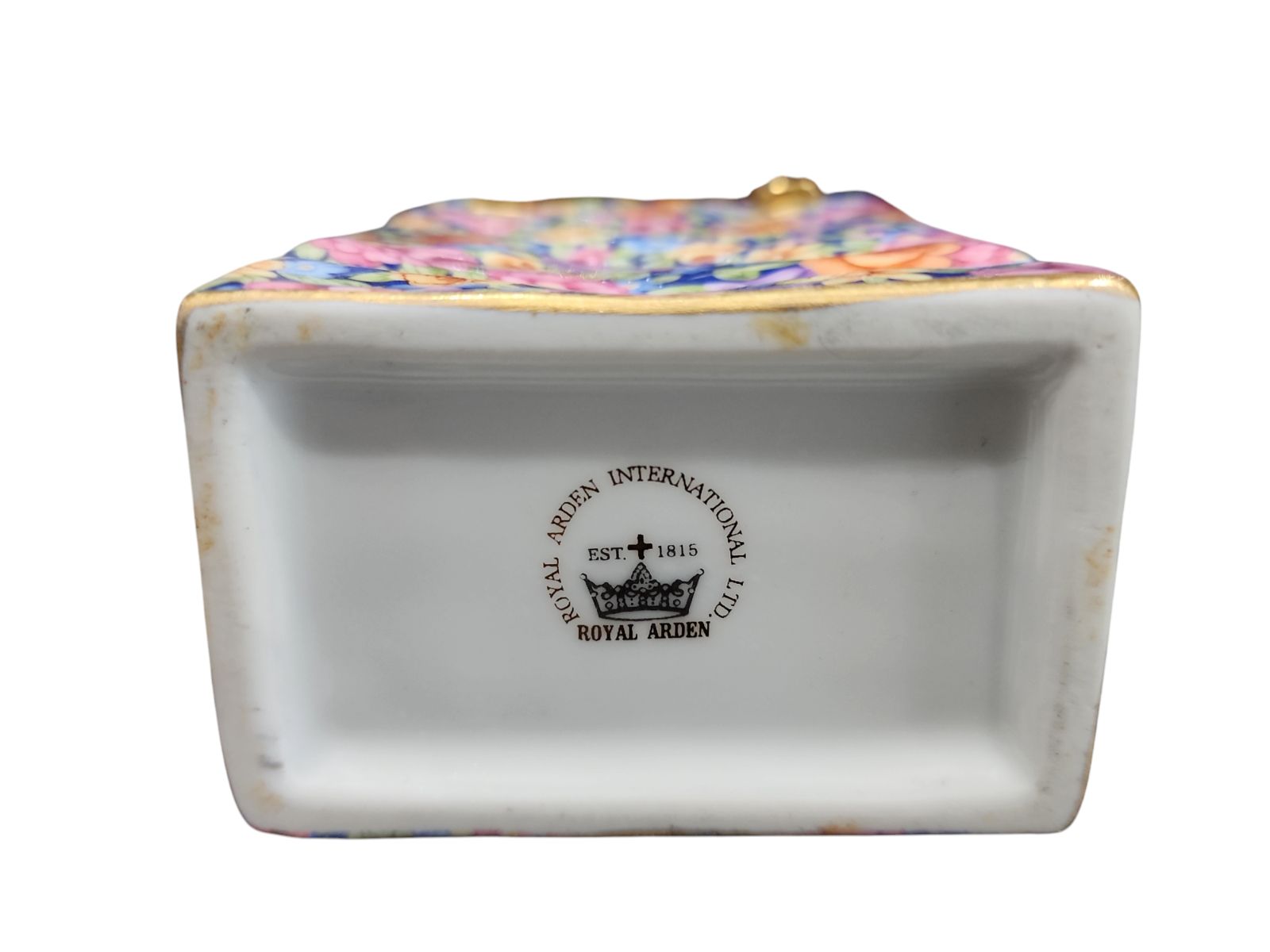 ROYAL ARDEN ロイヤルアーデン 金彩 花瓶 置物 フラワーベース 花器 花