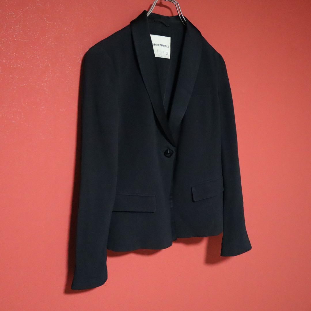 【スペシャル】EMPORIO ARMANI 14AW 光沢切り替え ジャケット スペシャル】EMPORIO ARMANI 14AW 光沢切り替え ジャケット