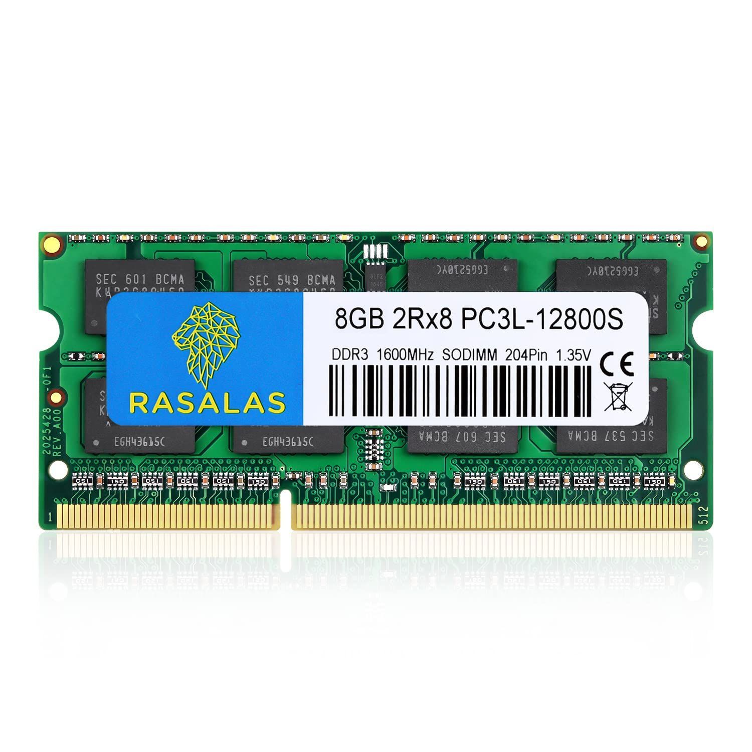 特売】16GB PC3L-12800 ノートPC用メモリ RAM DDR3L 1600MHz 8GB×2枚