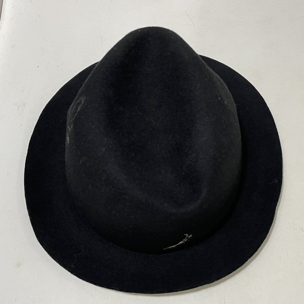 ファルコー二カシラ　アンディウォーホル　バケットハット　ブラック　Mサイズ BLACK AND WHITE PAINTINGS BUCKET HAT(ONESIZE LIGHT GRAY