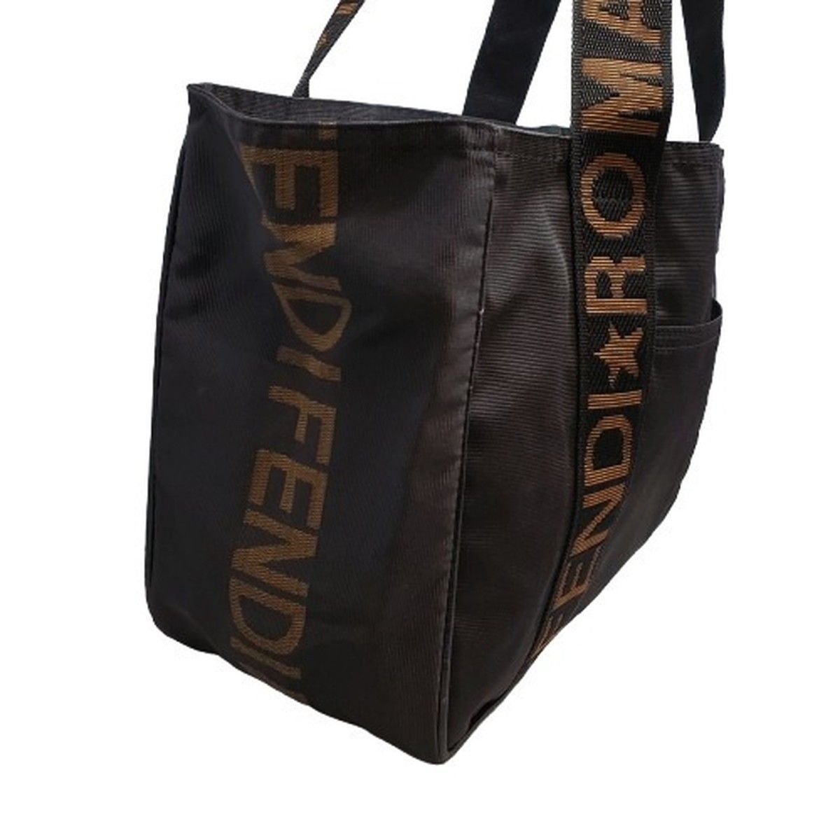 FENDI フェンディ ロゴ ナイロントートバッグ BAG 肩掛け 鞄