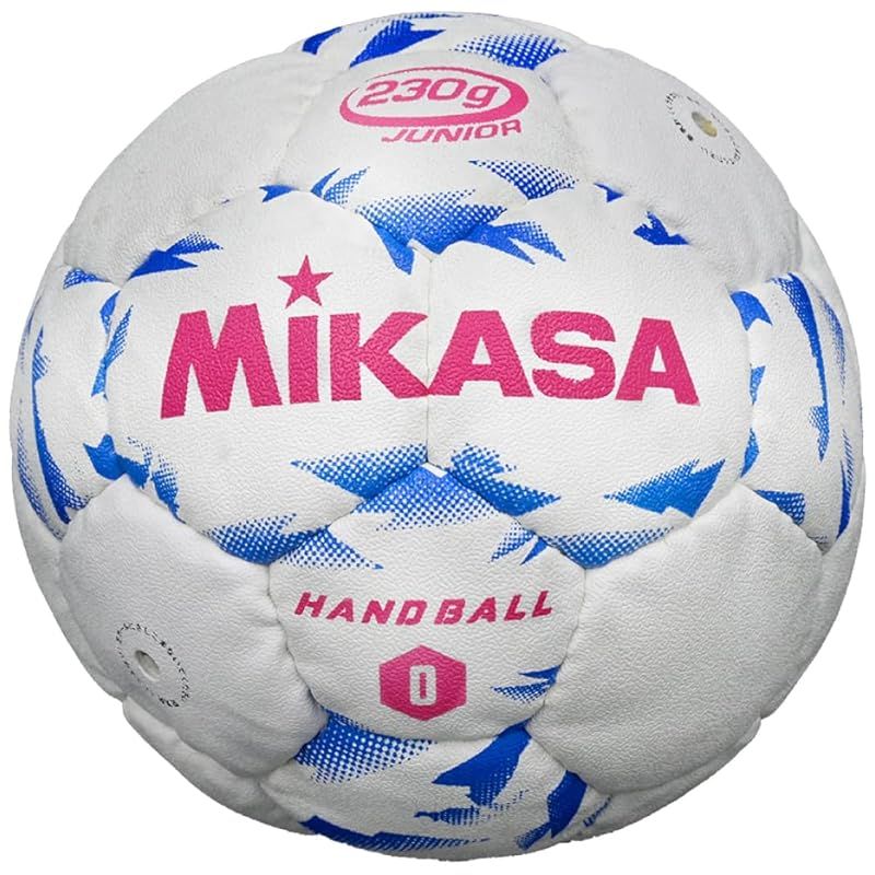 ミカサ(MIKASA) ハンドボール 空気を入れないボール 0号 (小学生低学年用) 手縫いボール HB035D-W 円周 約47cm