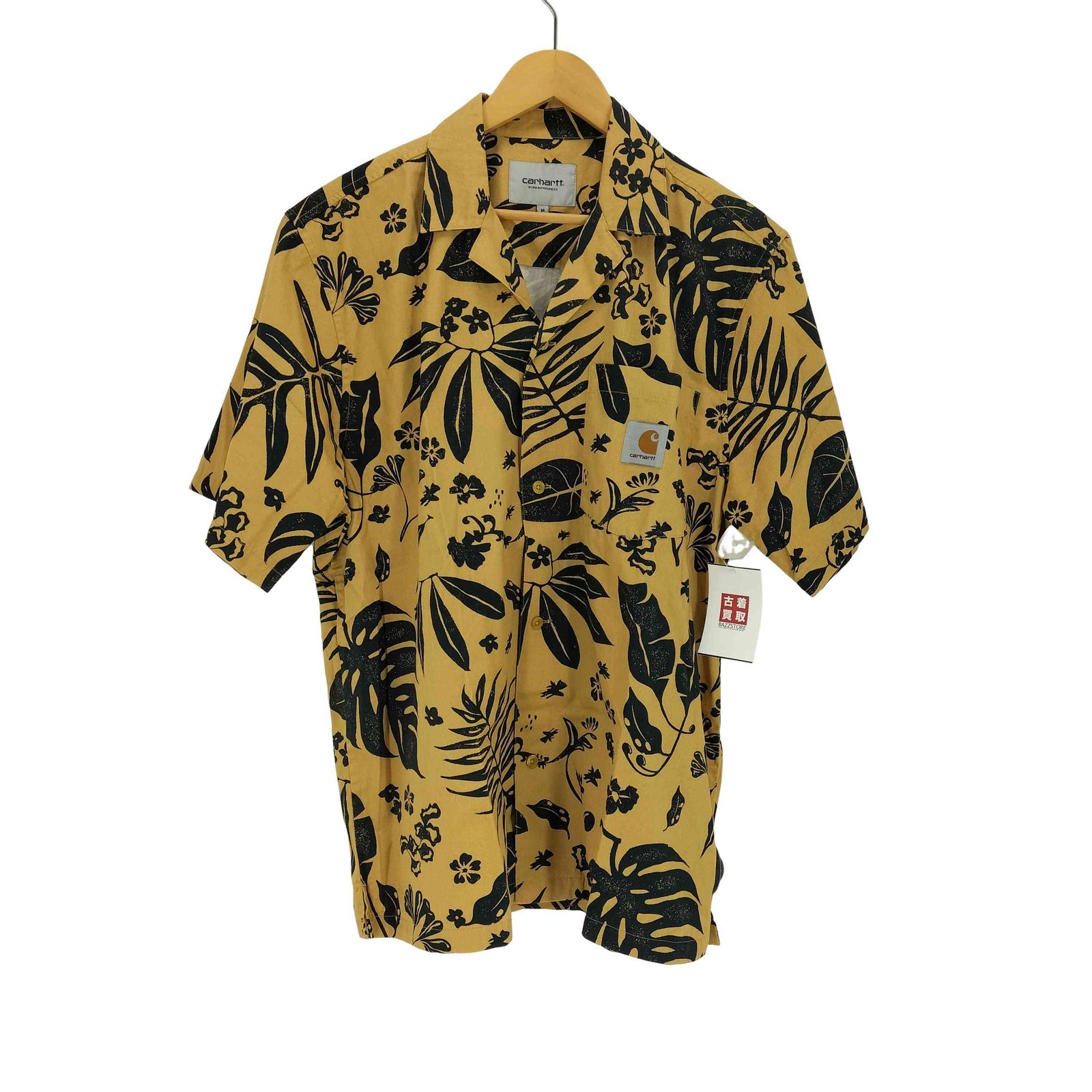 カーハートワークインプログレス Carhartt WIP S/S WOODBLOCK SHIRT メンズ JPN：M 