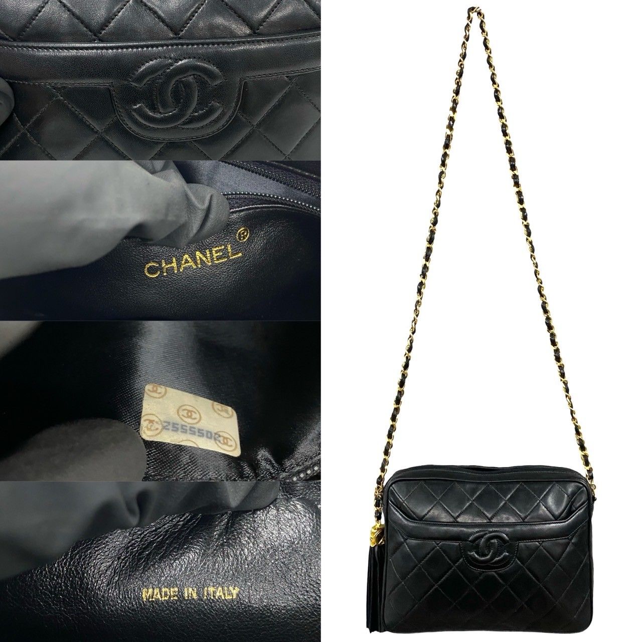 極 美品 シール有 2番台 CHANEL シャネル マトラッセ ココマーク 
