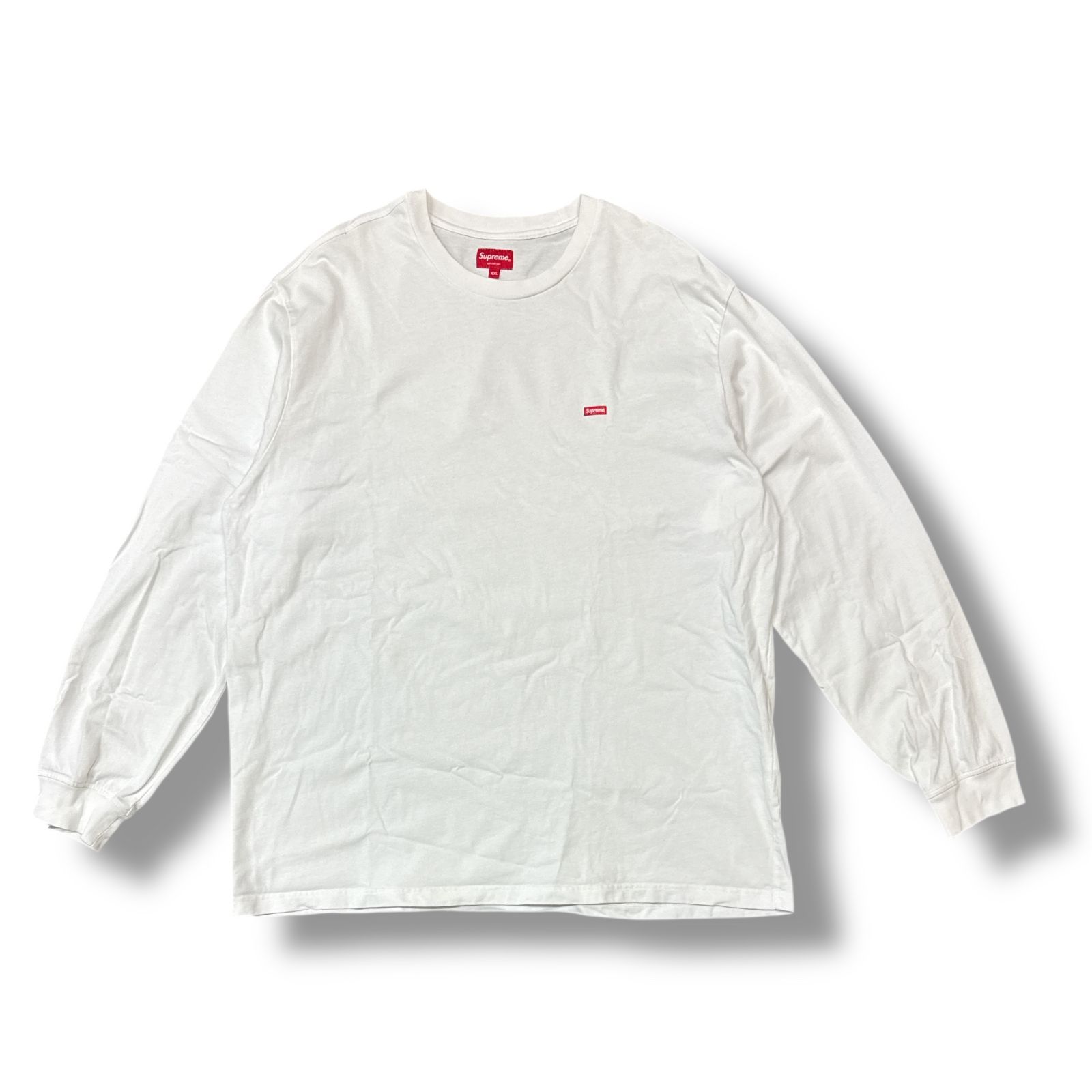 本日限定価格　supreme スモールロゴ　ロングtシャツ 国内正規 Supreme Small Box L/S Tee スモールボックスロゴ