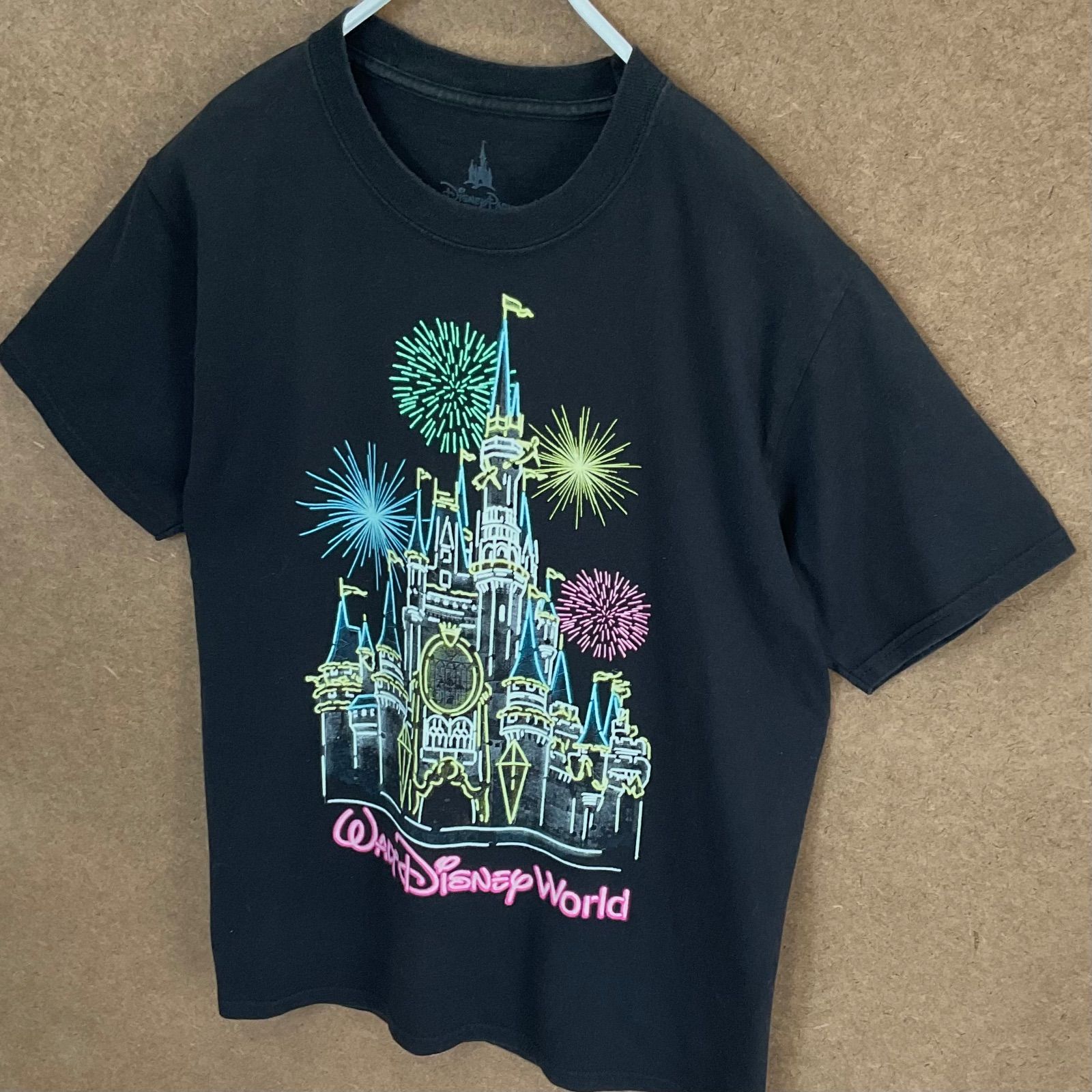 US古着 ウォルトディズニーワールドDisney シンデレラ城 蓄光