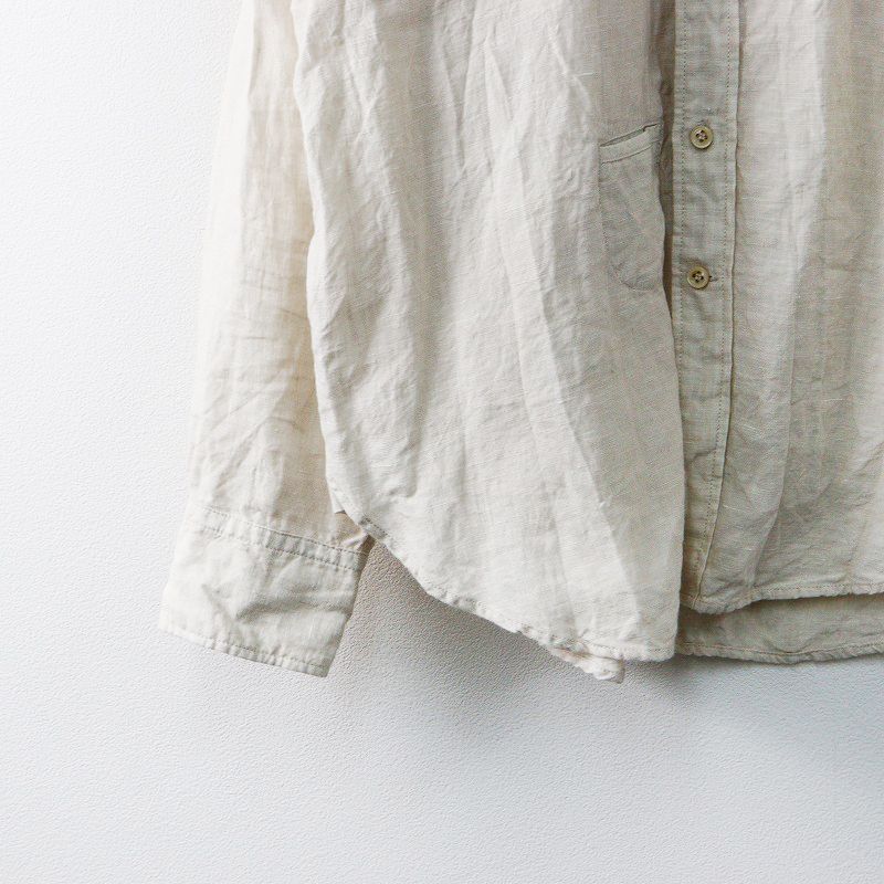 フォーティファイブアール 45R リネンシャンブレーの908ちび襟