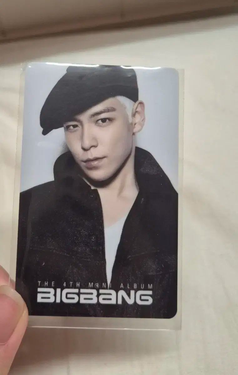 BIGBANG T.O.P トレカ MINI4 YG ファミリーカード 未開封 G-DRAGON ver.□ BIGBANG 