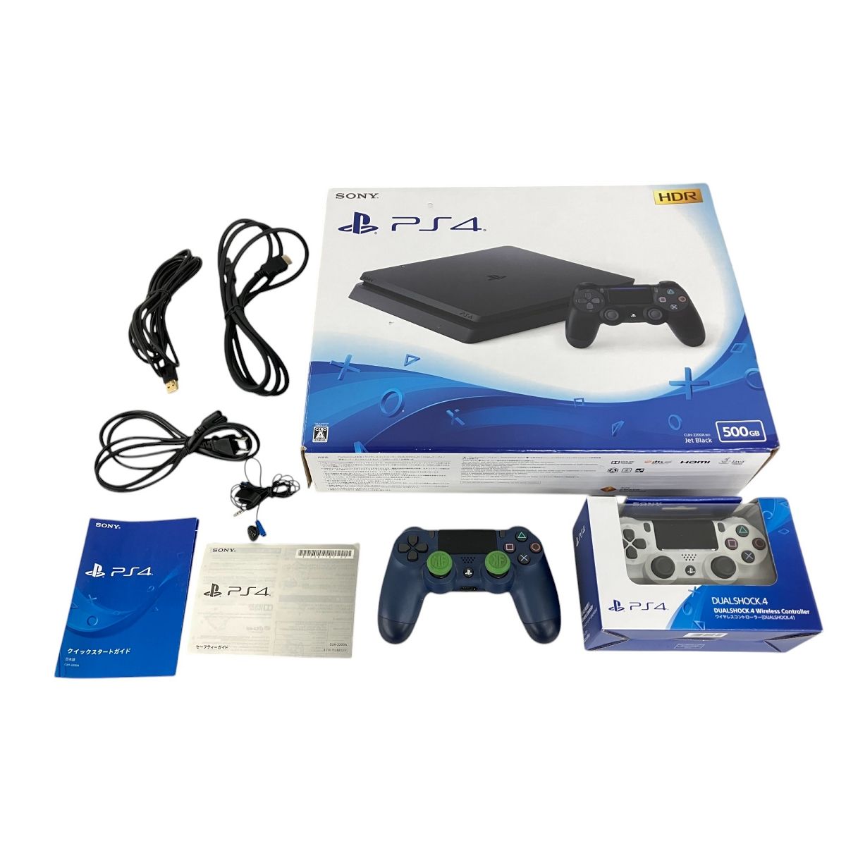 SONY CUH-2200A Play Station 4 PS4 プレステ4 本体 コントローラ2個 プレステソフト 2本セット ゲーム機 中古  K9442148 - メルカリ