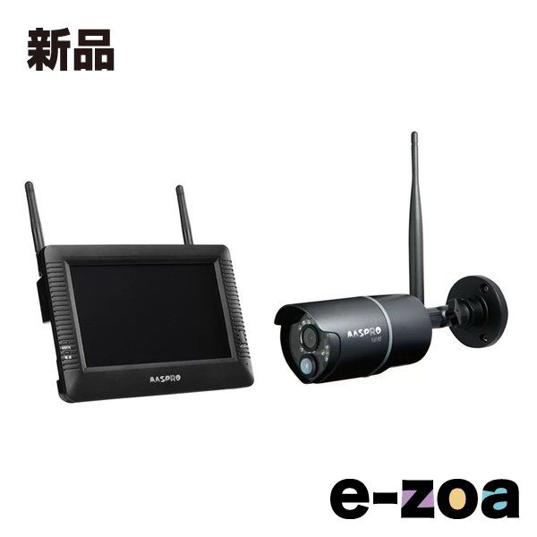 新品未開封 マスプロ製 ワイヤレスカメラセット 300万画素 WC3A7M