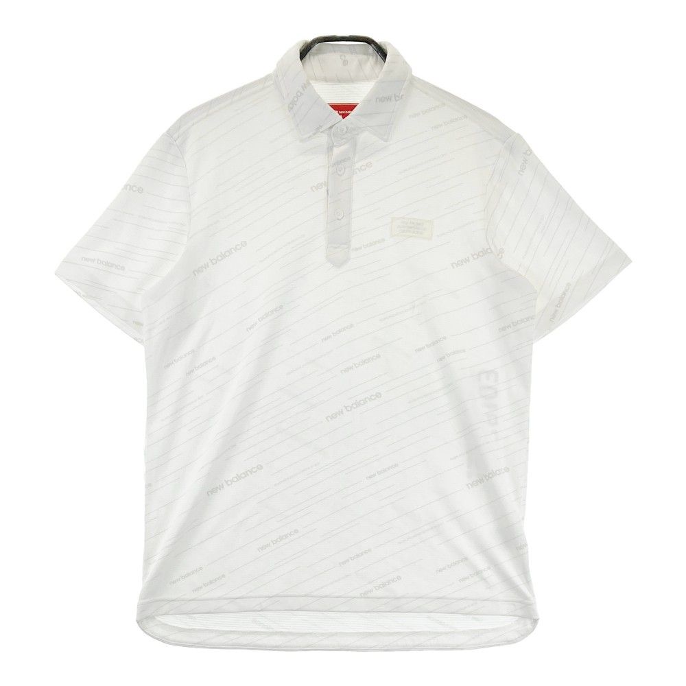 サイズ：5 NEW BALANCE GOLF ニューバランス 半袖ポロシャツ 総柄