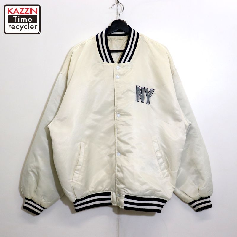 ヴィンテージ　リバーシブル　スタジャン 90s vintage リバーシブル スタジャン メンズ 表記XLサイズ - メルカリ