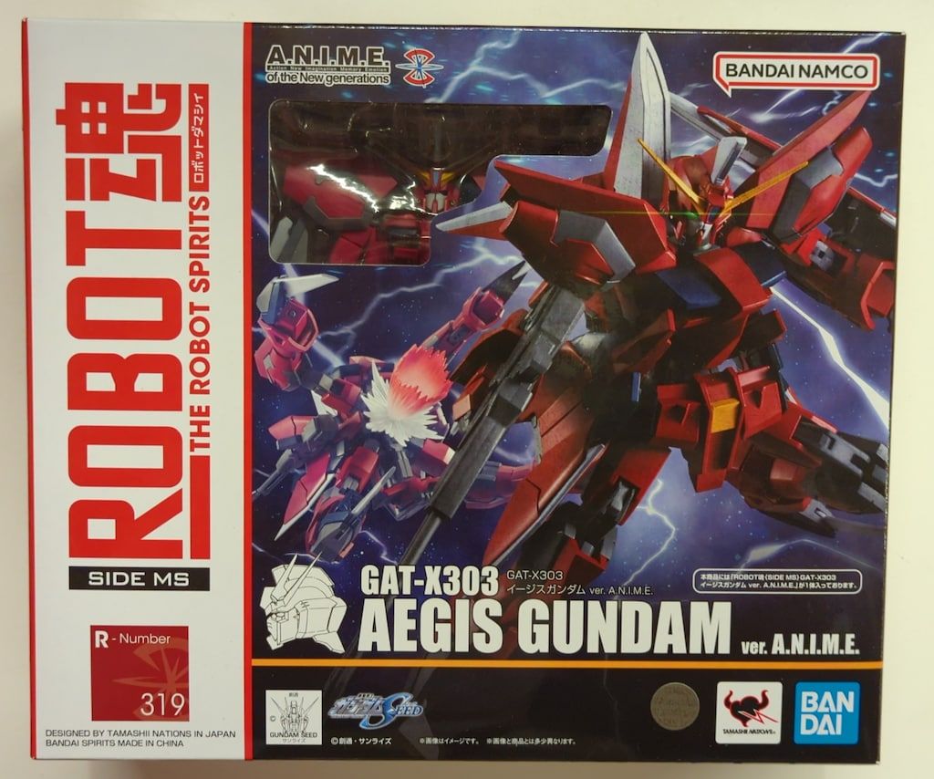 BANDAI SPIRITS ROBOT魂 u003cSIDE MSu003e 機動戦士ガンダムSEED GAT-X303 イージスガンダム ver. A.N.I.M.E.