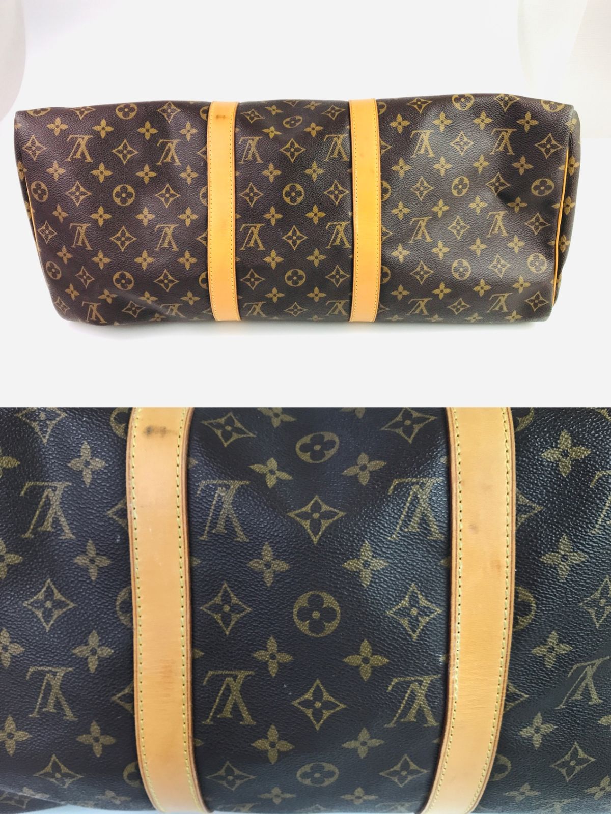 ヴィトン LOUIS VUITTON モノグラム キーポル50 ボストンバッグ  ルイヴィトン LOUIS VUITTON キーポル50 モノグラム ボストンバッグ