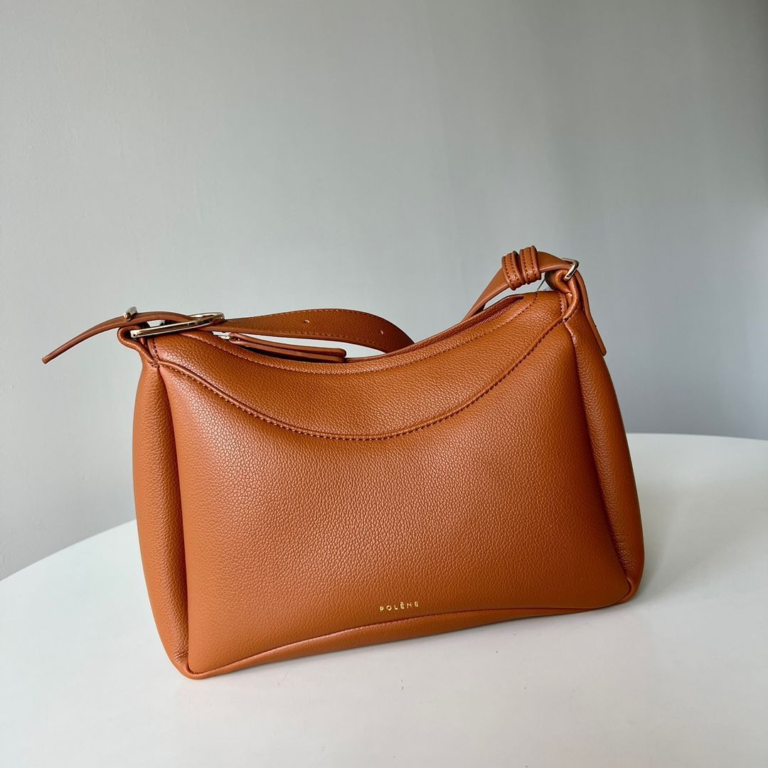新品、未使用 POLENE Umi ポレーヌ ショルダーバッグ ブラウン - メルカリ