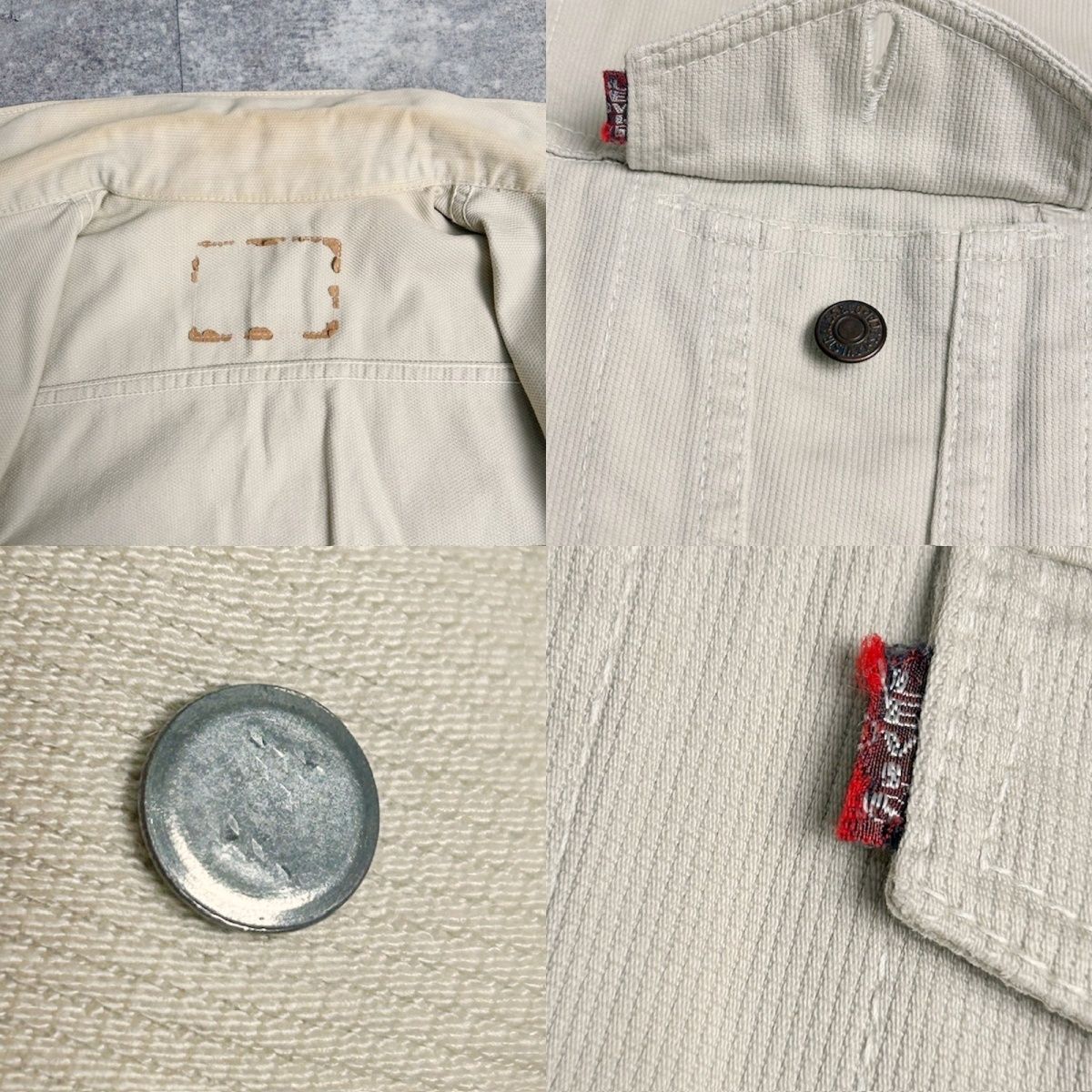 【ピケ】60s LEVI'S 941B bigEピケジャケット　オリジナル Levi's | リーバイス 60年代 941B BIG E 3rd ピケジャケット 紙