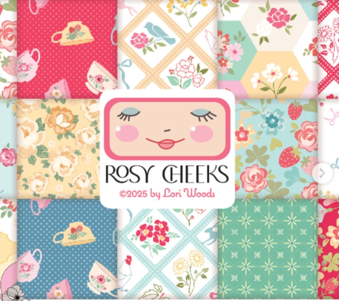 入手困難PoppieCotton「Rosy Cheeks」全柄24枚セット数量限定