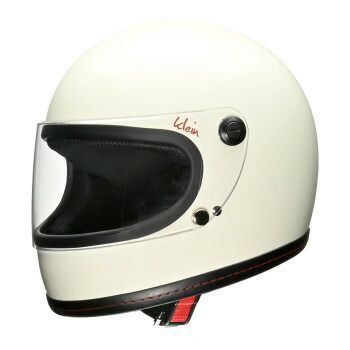 リード工業 Klein クライン レトロフルフェイスヘルメット レディース M 57-58cm未満 ホワイト