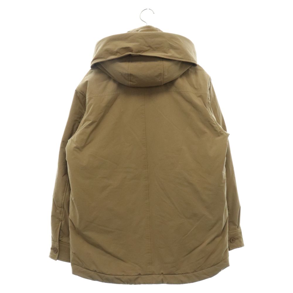 LACOSTE ラコステ MILITALY BIG COAT ミリタリー ビッグコート ナイロン マウンテンジャケット ブラウン BH082EL LACOSTE (ラコステ) MILITALY BIG COAT ミリタリー ビッグコート