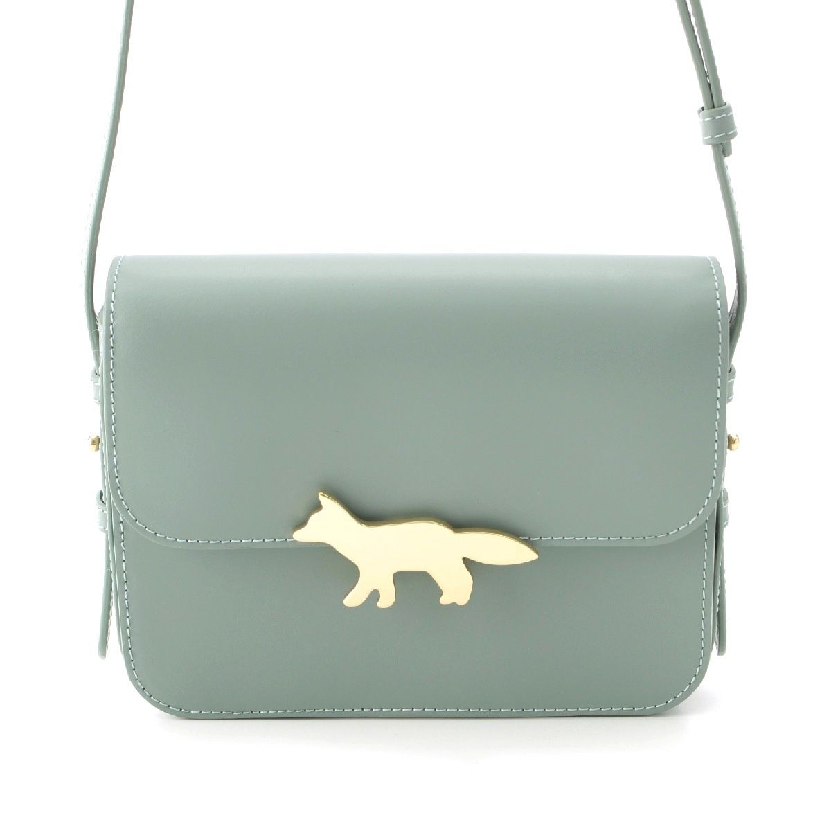メゾンキツネ THE EDIE エディ レザー アイコン ショルダー