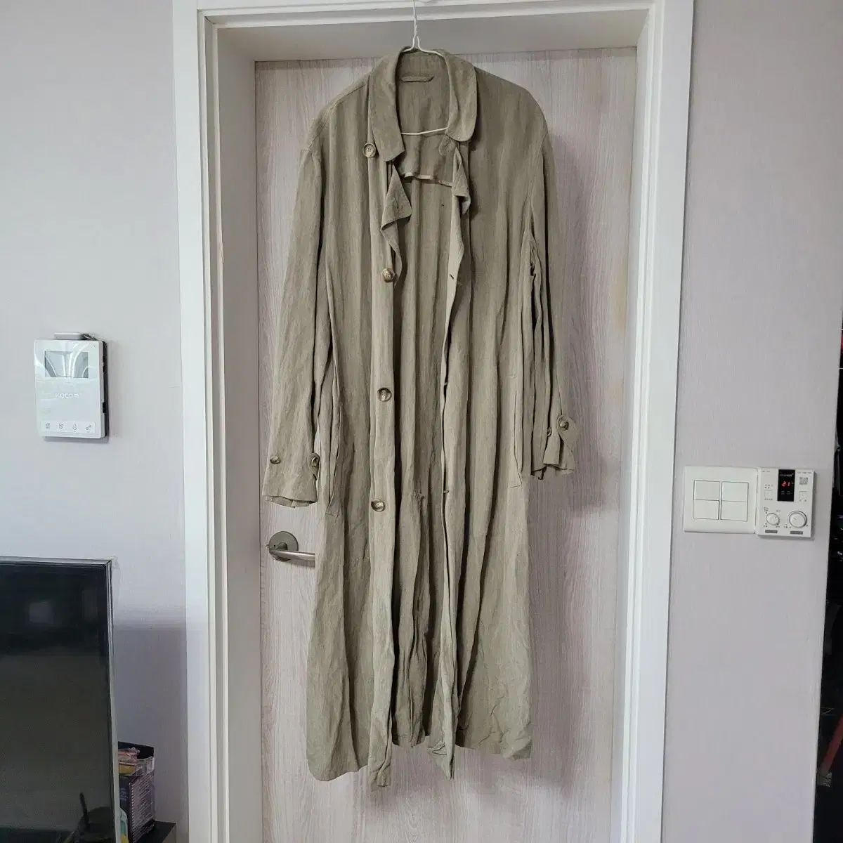 Giorgio Armani ベージュ トレンチコート 40