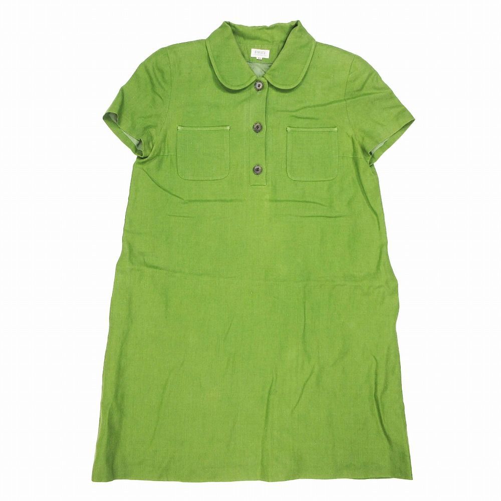FOXEY グリーン 半袖 ひざ丈ワンピース 【公式通販】