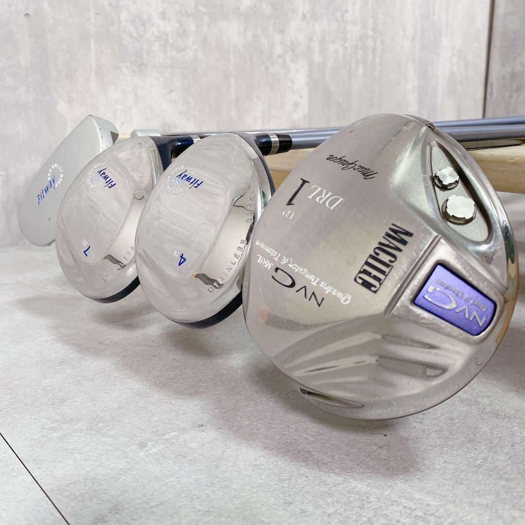 X604 Fitway マグレガー レディース ゴルフ クラブ セット 10点 X604 Fitway マグレガー レディース ゴルフ クラブ セット 10点 - メルカリ