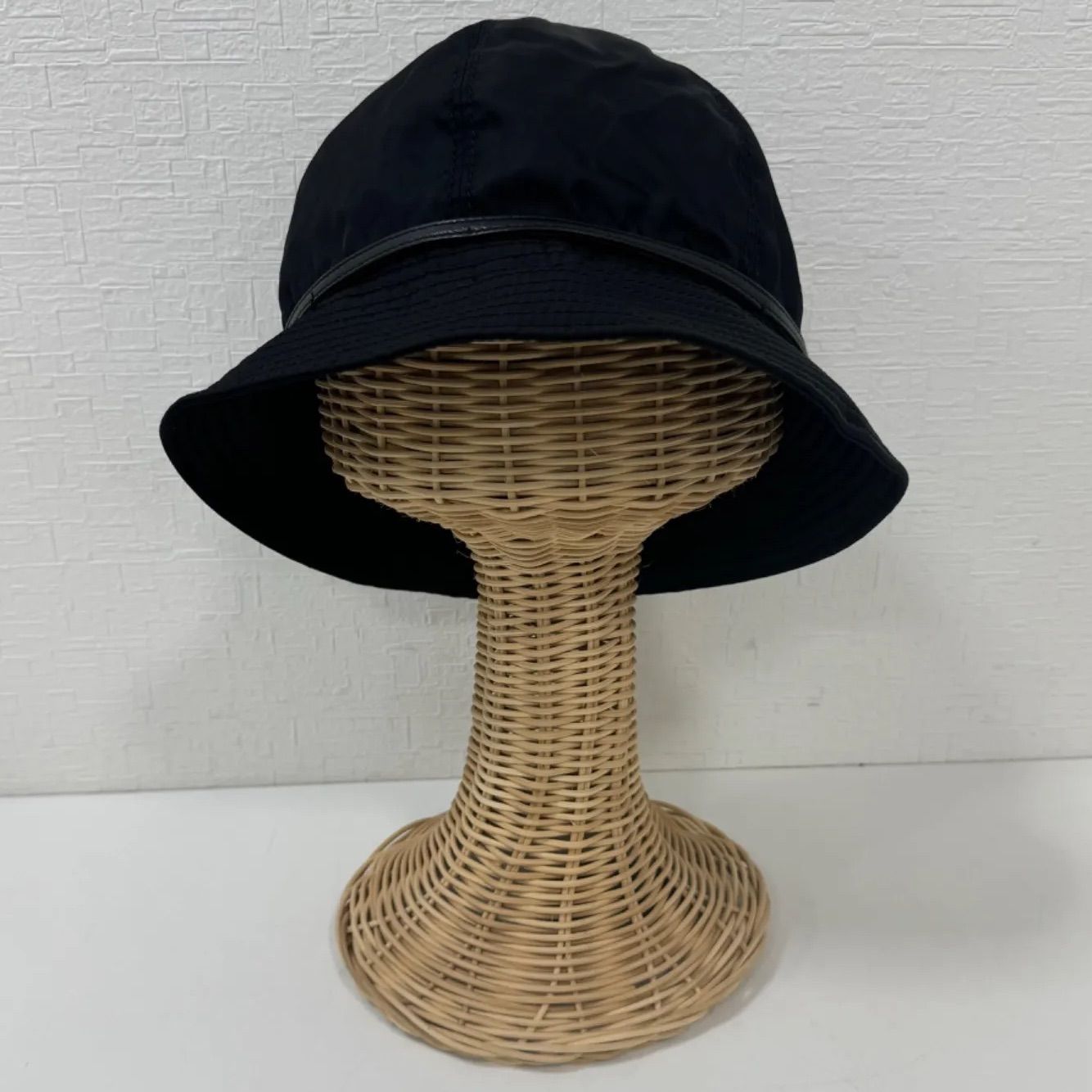 PRADA プラダ ナイロン バケットハット 帽子 Mサイズ あ240919-2