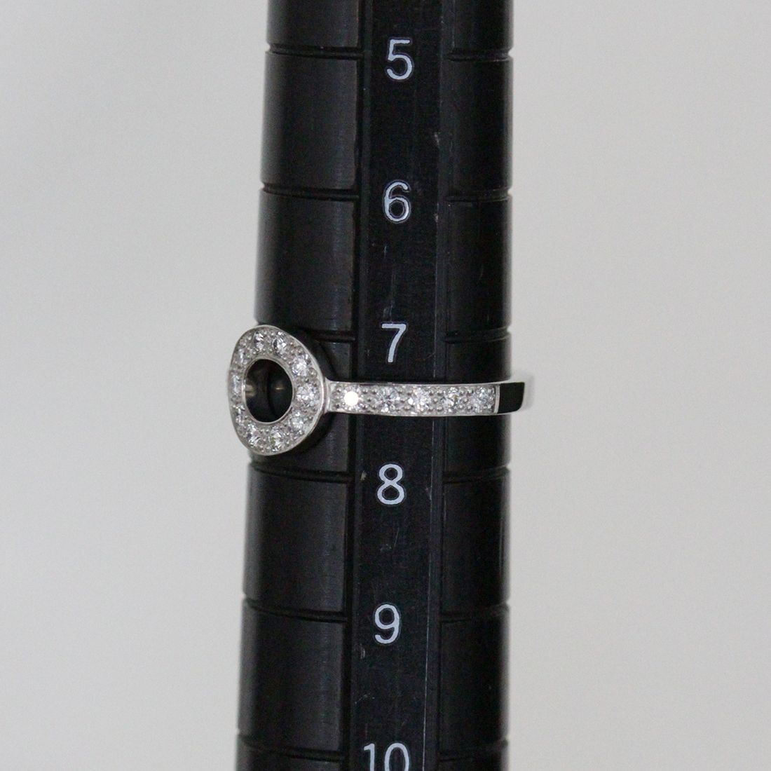 ティファニー ハーフダイヤ サークルリング 7.5号 PT950 E1639 ティファニー ハーフエタニティダイヤ サークルリング 7.5号
