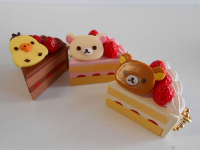 ♯Jzm13BZリラックマまくまくケーキキーチェーン全6種 ♯Jzm13BZリラックマまくまくケーキキーチェーン全6種の通販 by