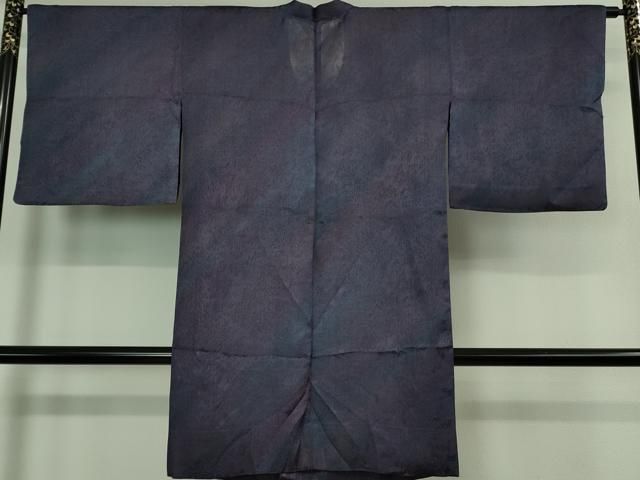 平和屋着物 上 道行コート スリーシーズン 春夏秋 塵除け ロング丈 紋紗 ペイズリー柄 暈し染め DZAA9845kh5