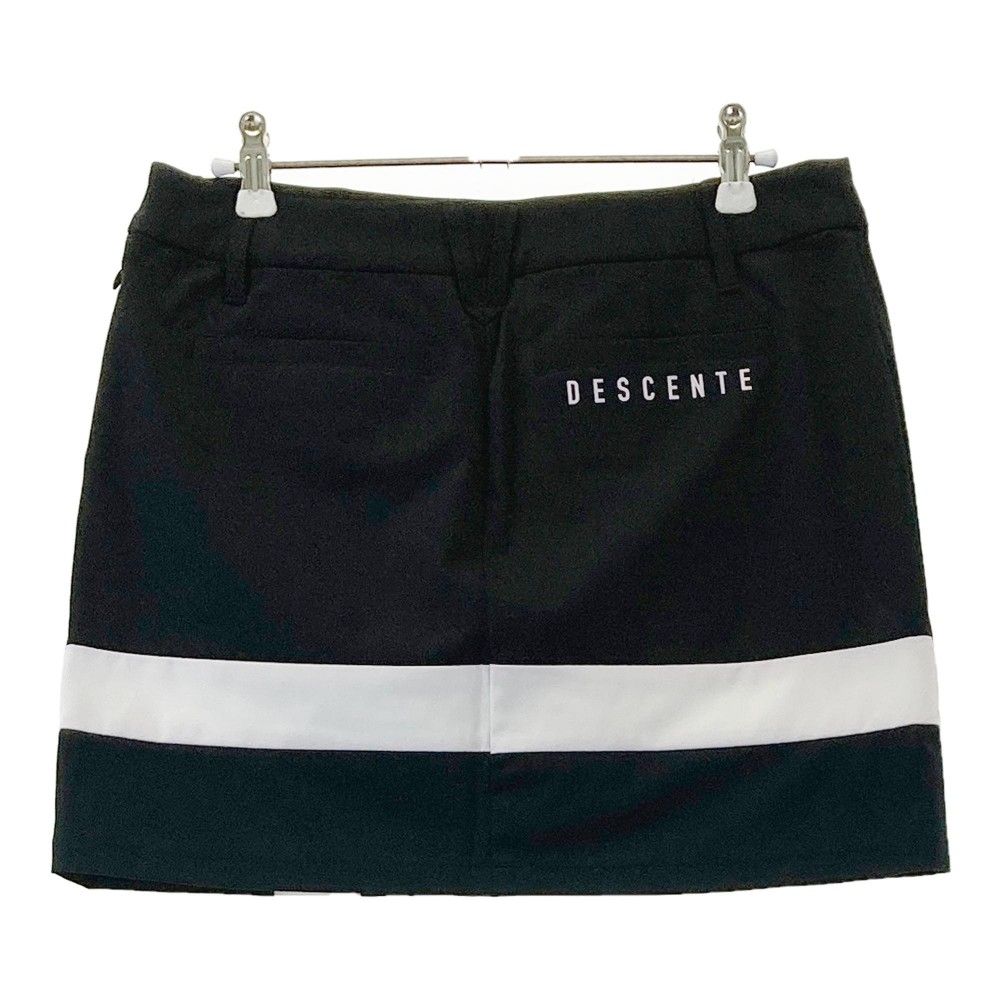 DESCENTE ゴルフ スカート ブラック 新品未使用 タグ付き デサント DESCENTE GOLF デサントゴルフプリーツスカート ミックス