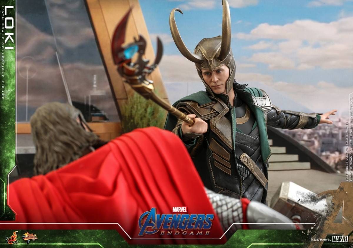 ホットトイズ 1/6 アベンジャーズ エンドゲーム ロキ 未開封新品