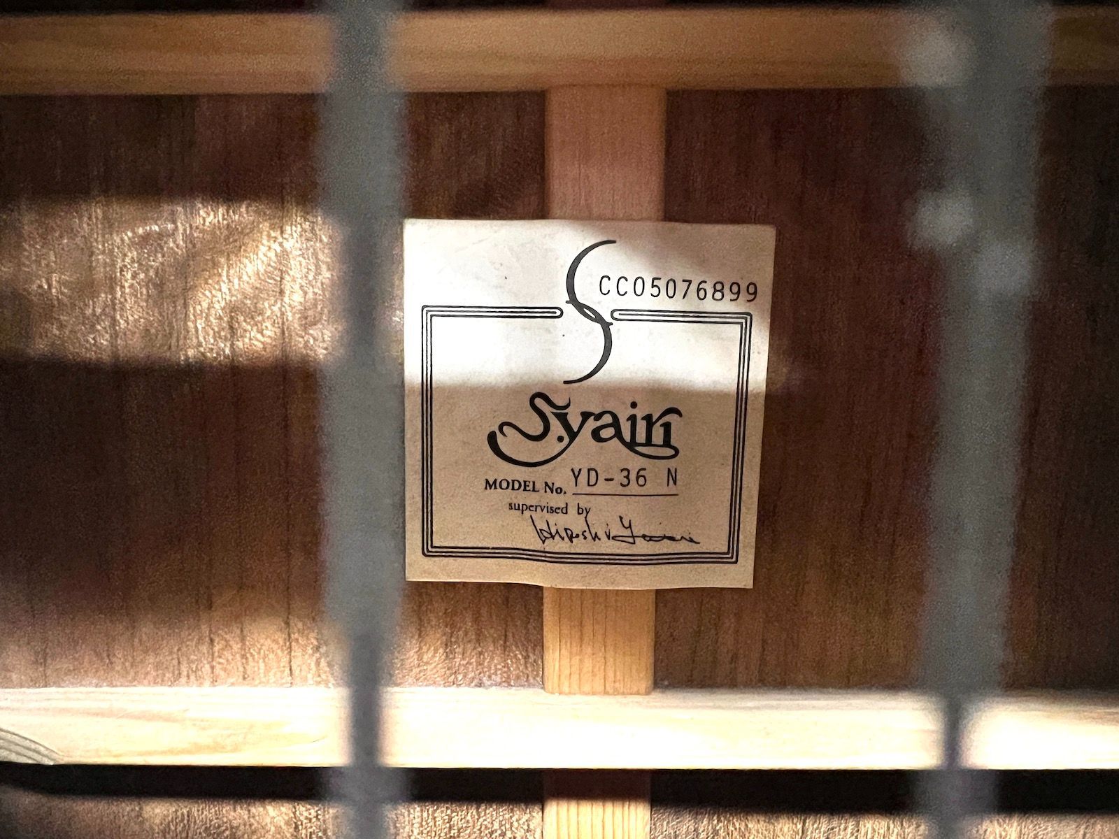 S.yairi S.ヤイリ YD-36/N アコースティックギター - メルカリ