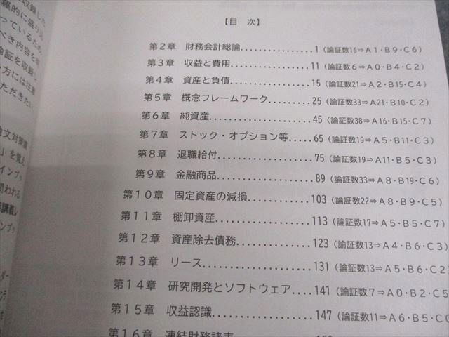 CPA会計学院 公認会計士講座 財務会計論 理論 論文対策講義 渡辺