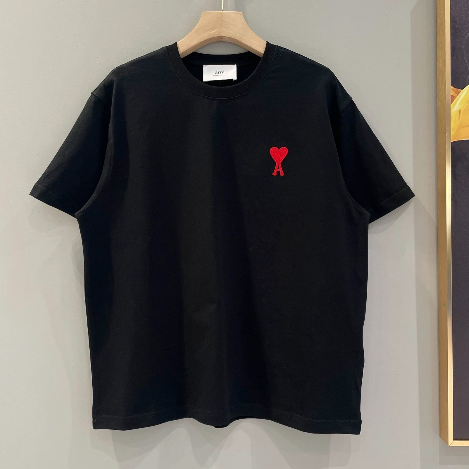 ami - 【新品・タグ付き】AmiParis アミパリス Tシャツ 黒 L