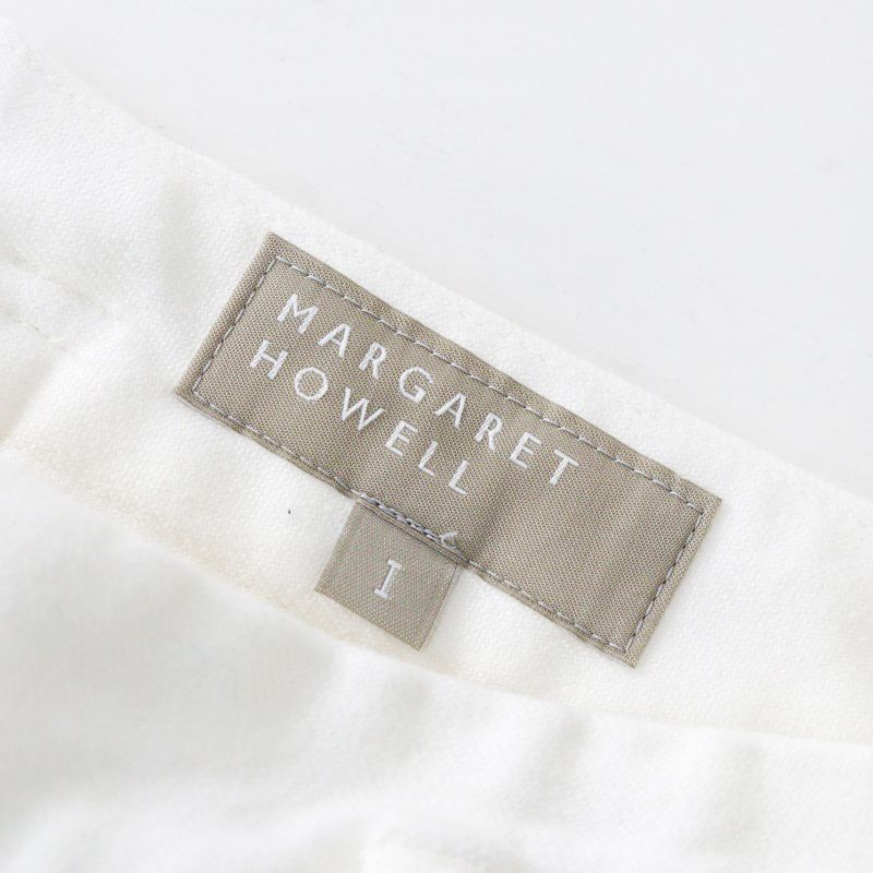 マーガレットハウエル 極美品 washed cotton twill 2 EGYPTIAN COTTON TWILL SHIRTING SHIRT | MARGARET HOWELL